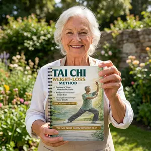 Tai Chi Weight Loss and Body Shaping Method: 28-Day Burning and Shaping Plan| 10 Minutes Daily Home Practice| Zero-Basis Low-Impact Knee-Friendly| Improve Posture and Balance| Enhance Core and Strength, Rejuvenate(Suitable for All Levels) Guided Journal