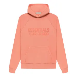 Fear of God Essentials FW22 Hoodie 'Coral' FOG-FW22-029