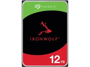 Seagate IronWolf 12TB NAS Hard Drive 7200 RPM 256MB Cache SATA 6.0Gb/s CMR 3.5" Internal HDD for RAID Network Attached Storage - ST12000VN0008