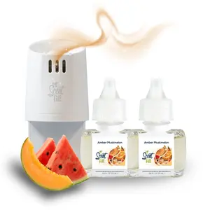 NEW! Amber Muskmelon Plug in Air Freshener Kit