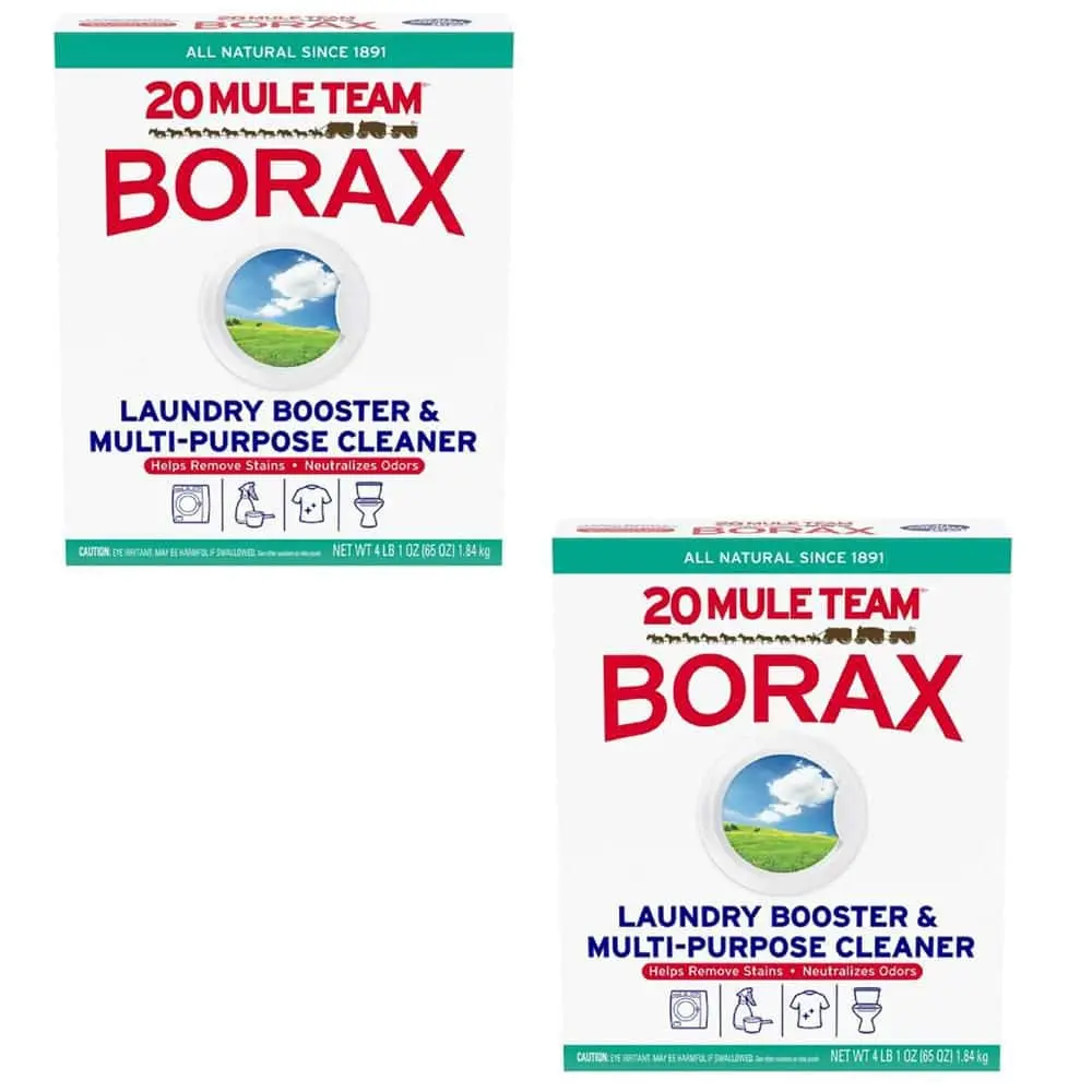 65 oz. Borax Laundry Booster, Fabric Softener & Multi-Purpose Household Cleaner (65 loads)(2 Pack)