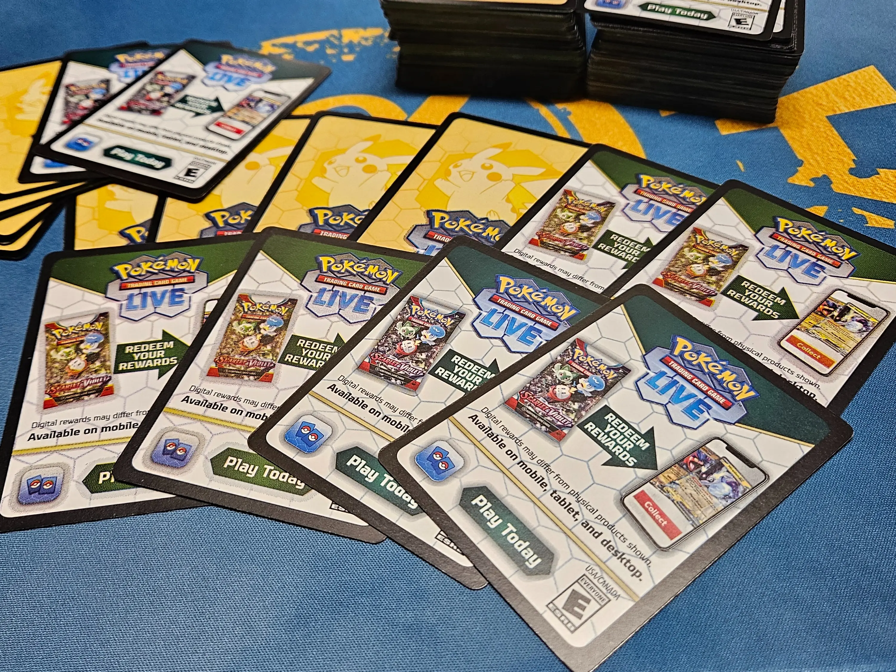 100 Pokemon TCG Code Card Lot - Assorted Bulk - TikTok Shop