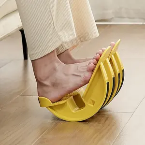 Stretching Plate Oblique Pedal Achilles Tendon Stretcher Calf Home Yoga Fitness Rehabilitation Standing Balance Stretching Wheel Artifact  press machines