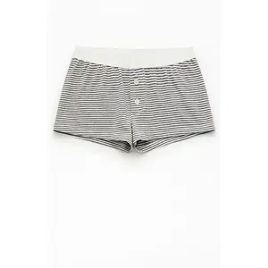 John Galt Women's Striped Boy Short Underwear