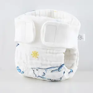 Must-Have Washable Cloth Diapers!Gentle Gauze for Baby’s Sensitive Skin ✨