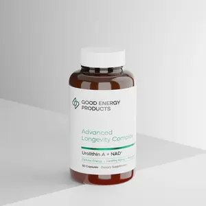 NAD+ Longevity Supplement with Urolithin A & Nicotinamide Riboside | Cellular Energy, Brain Clarity & Healthy Aging