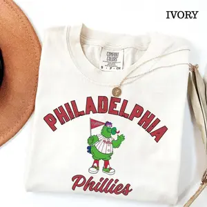 Vintage-Inspired Philadelphia T-Shirt, Phillie Phanatic Graphic Tee, Phils Baseball Unisex Game Day Shirt