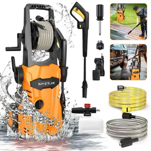 Electric Pressure Washer, Power Washer，Foam Cannon,Ideal for Home/Car/Driveway/Patio Cleaning