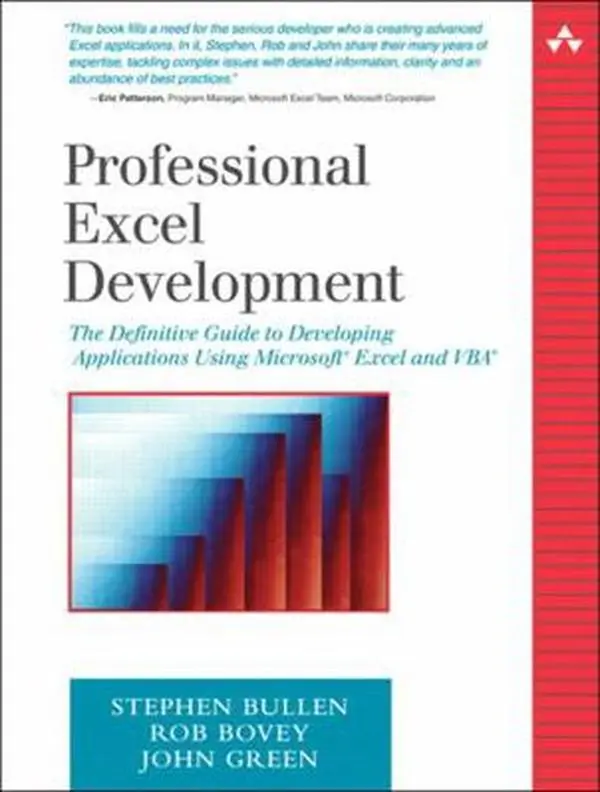 USED Book - Professional Excel Development: The Definitive Guide to Developing Applications Using Microsoft Excel and VBA by Bullen, Stephen (Paperback) - english