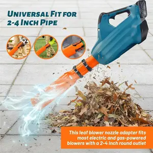 Holiday Outdoor Décor Must-Have! Leaf Blower Air Amplifier Attachment, Quickly Clear Leaves for Perfect Fall Festival Yard, Universal Concentrator Nozzle