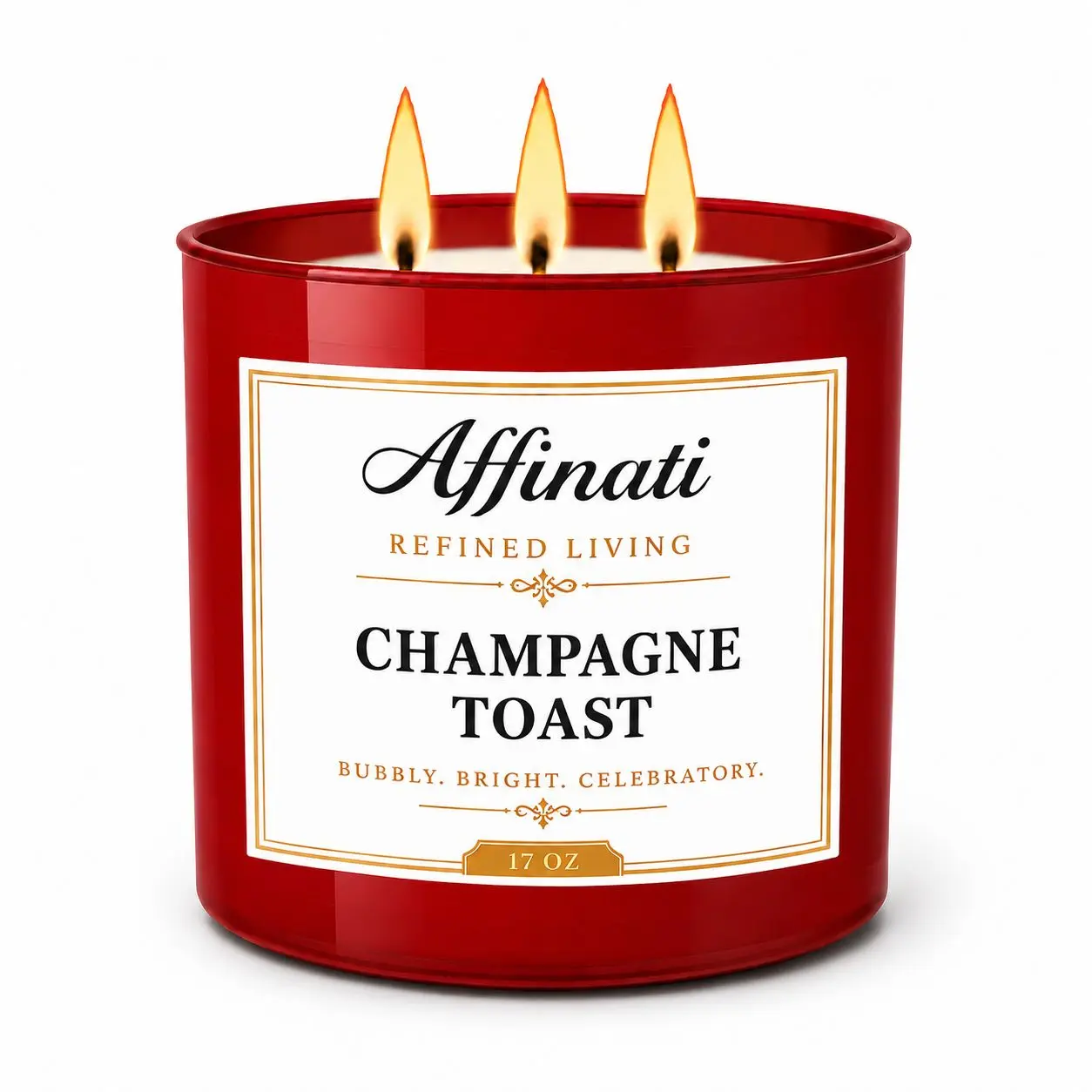 Champagne Toast 3-Wick Candle