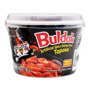 Samyang Buldak Black Hot Chicken Flavor Topokki Original Flavor