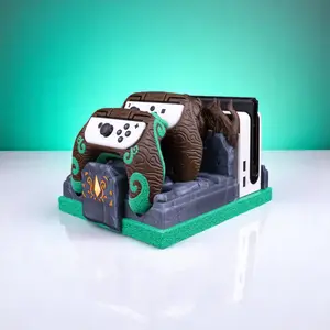 Mossy Shrine Dock & Controller Grips