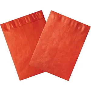 Tyvek TYC1215R 12 x 15.5 in. Red Envelopes - Case of 100