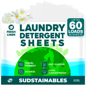 Laundry Detergent Sheets (30 sheets 60 loads)