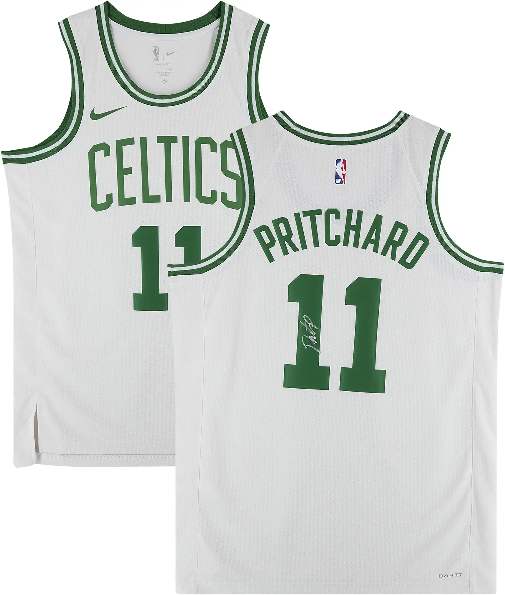Payton Pritchard Boston Celtics Autographed Nike 2025-26 White Association Swingman Jersey - Fanatics Authentic Certified