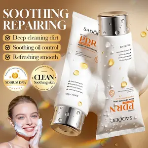 Sadoer Pdrn Salmon Dna Calming Repair Cleanser, Deep Cleanse Oil Control, Barrier Repair, Brighten Skin, Facial Care Essential