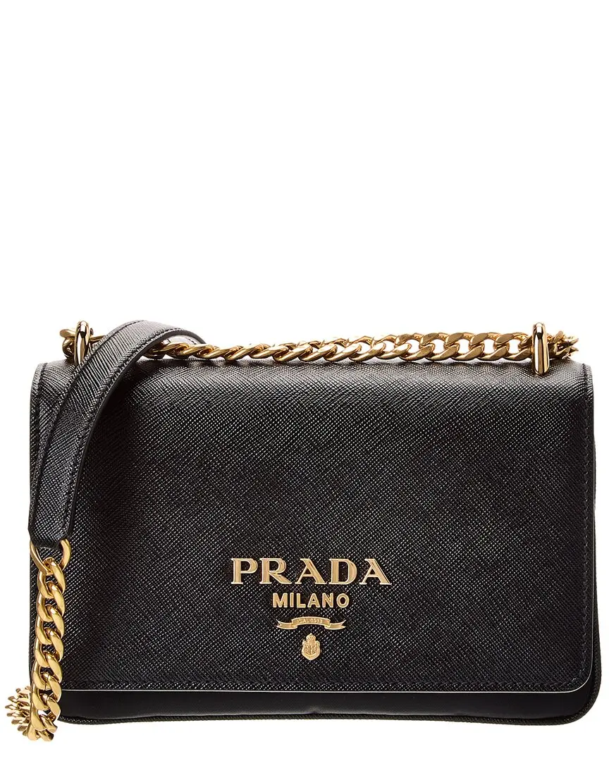 Prada Saffiano Leather & Nylon Crossbody