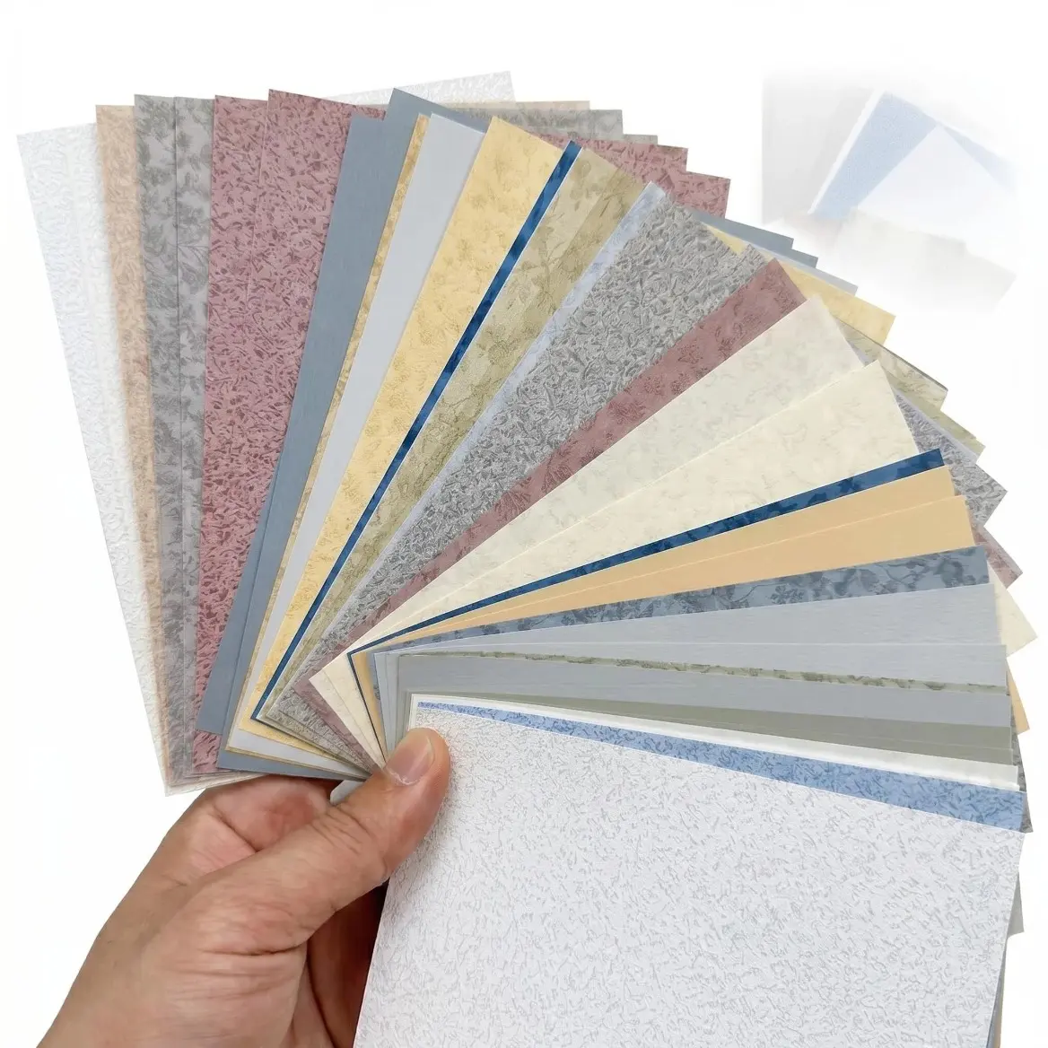 100 Sheets A6 Pattern Stamps Art Paper - Colorful DIY Base with Multiple Colors, Stamping Supply for A7 Inner Pages, Scrapbooking (Toys & Hobbies, Scrapbooking Ideas Enhancement)
