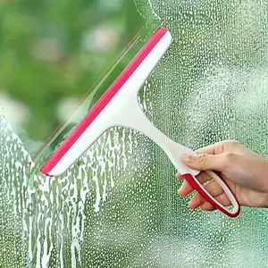 [Shower Squeegee] 1pc Shower Squeegee | Household Cleaning Squeegee, Window Squeegee, Handheld Glass Wiper, Water Removal Scraper, Suitable for Shower Doors, Bathroom, Window And Car Glass, Cleaning Supplies, Cleaning Tool, Back to School