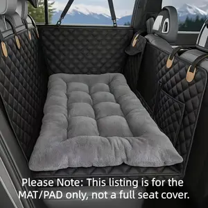 Dog Back Seat Cover for Car, Thick Warm Pet Seat Protector, Non Slip Durable and Easy to Clean, Fits Full Size Breeds and Large Dogs, Compatible with SUV Sedan Truck for Road Trip Interior Protection