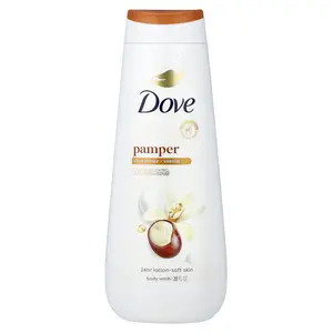 Dove Pamper Body Wash, Shea Butter + Vanilla, 20 fl oz