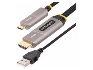 StarTech 1m USB4 Cable, USB-IF Certified USB Type-C Data Transfer Cable