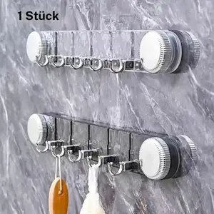 Bathroom Wall Hooks, 1 Piece Modern Towel Hooks, Wall Mounted Hook, Removable Hooks for Bathroom & Door Walls, Household Supplies