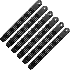 6Pcs 7.9 x 0.8 Inch Snowboard Ankle Ladder Strap Binding Replacement Straps