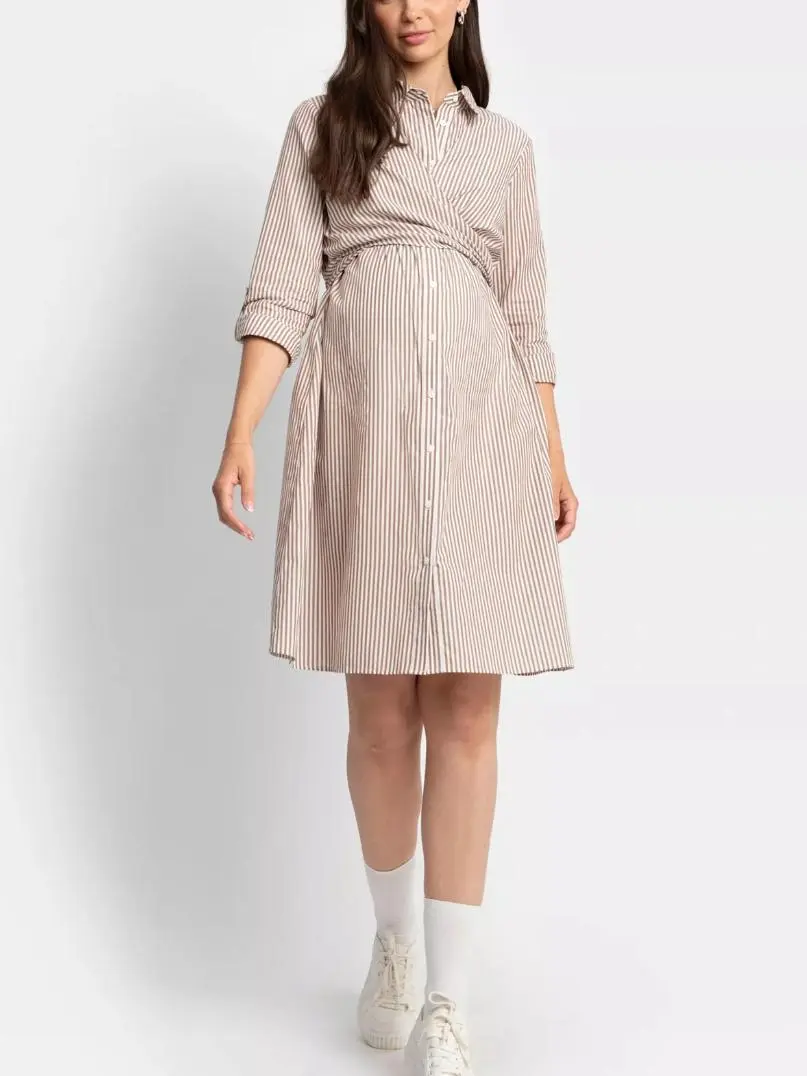 Seraphine - Arianne Maternity Shirt Dress