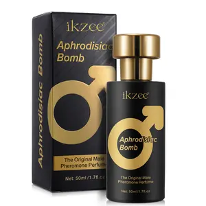 Ikzee Feromon Men's Perfume 50ML, Original Male Pheromone Scented Cologne, Suitable for Daily Use, Long-Lasting Fragrance