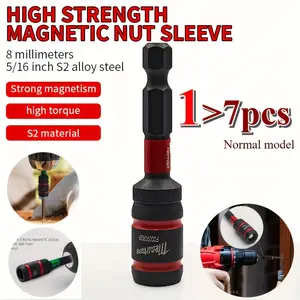Meairkang 8mm Hex Socket Set Hex Bit Socket Professional Tool, High Durability for Precision Work, DIY and Professionals Preferred Equipment