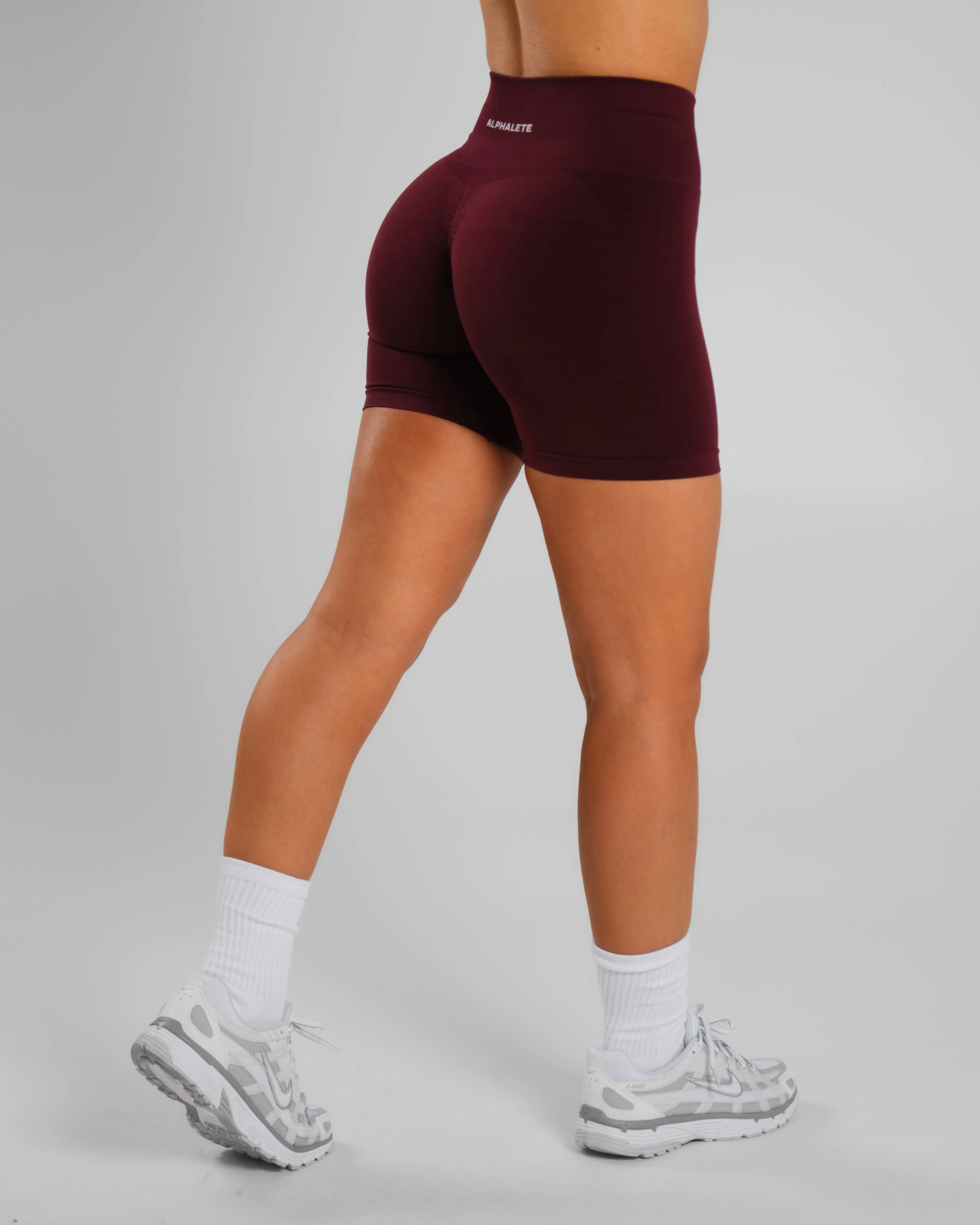 Amplify Ultra-High Rise Short - Merlot