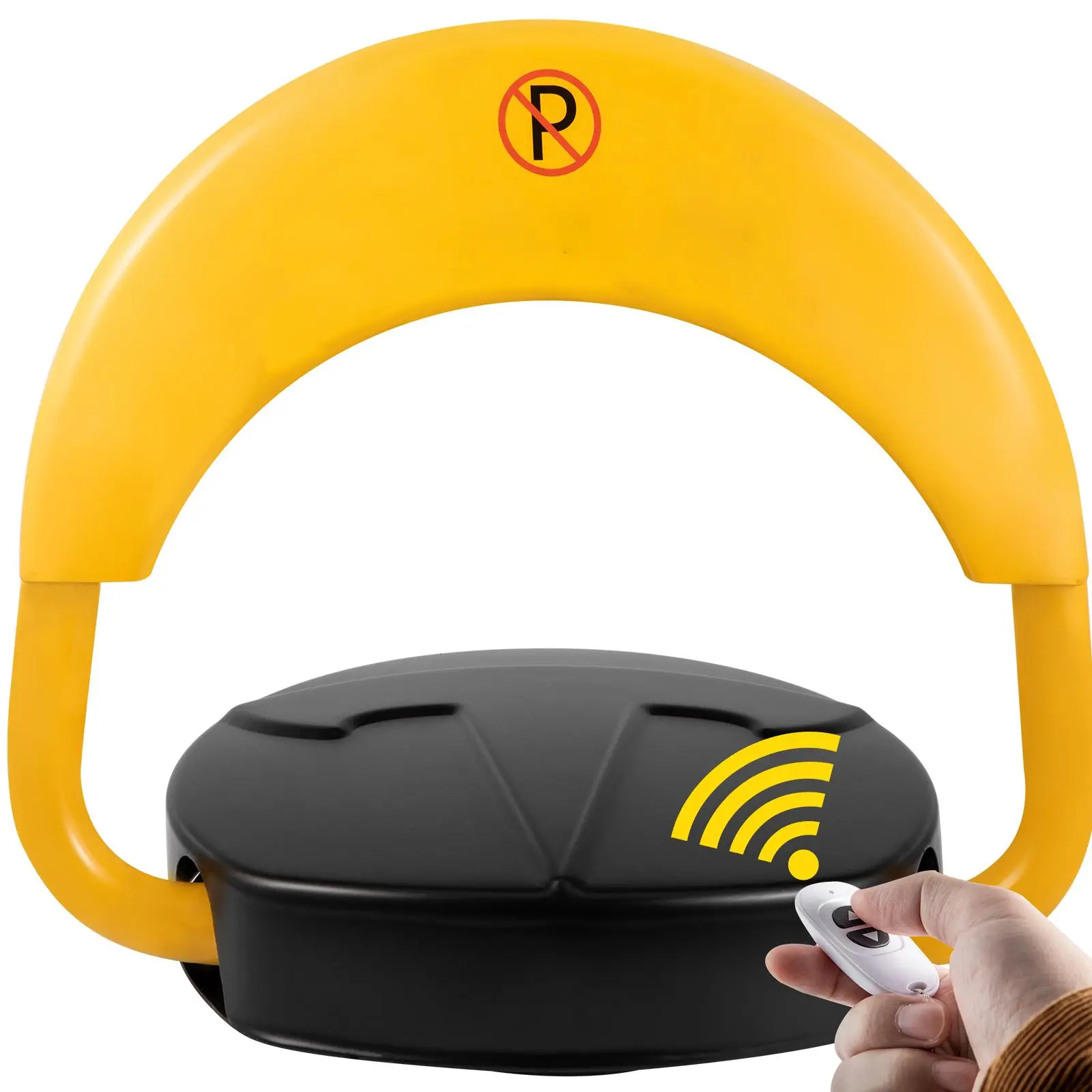 Wireless Private Parking Space Lock with Remote Control, Tools & Hardware Accessory for Vehicle Parking Management