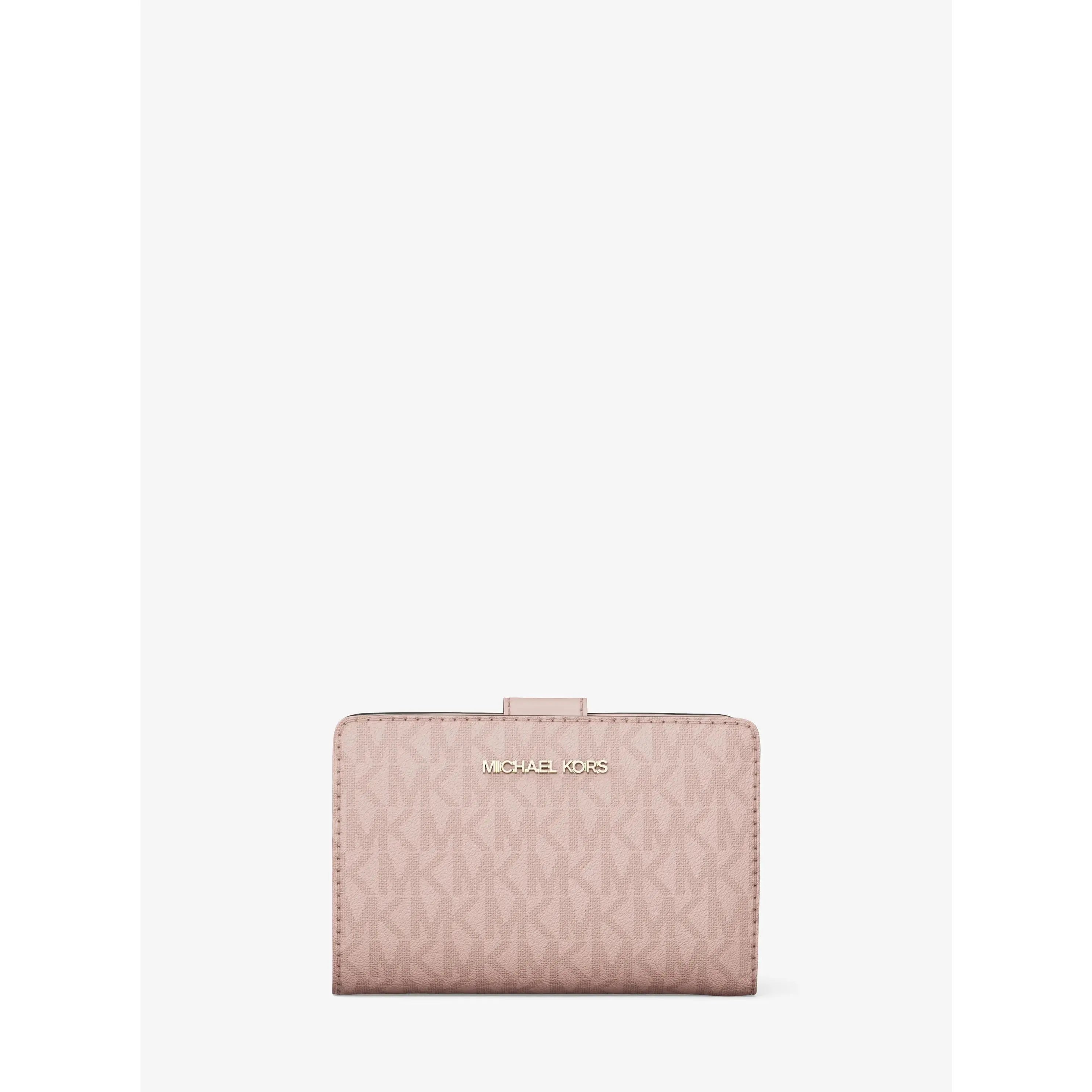 Jet Set Medium Signature Logo Bi-Fold Wallet Jet Set Medium Signature Logo Bi-Fold Wallet