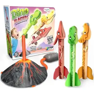 Flying Dinosaur Rocket Launcher outdoor toys  parent-child interaction Competitive competition game for family kids Puzzle gifts