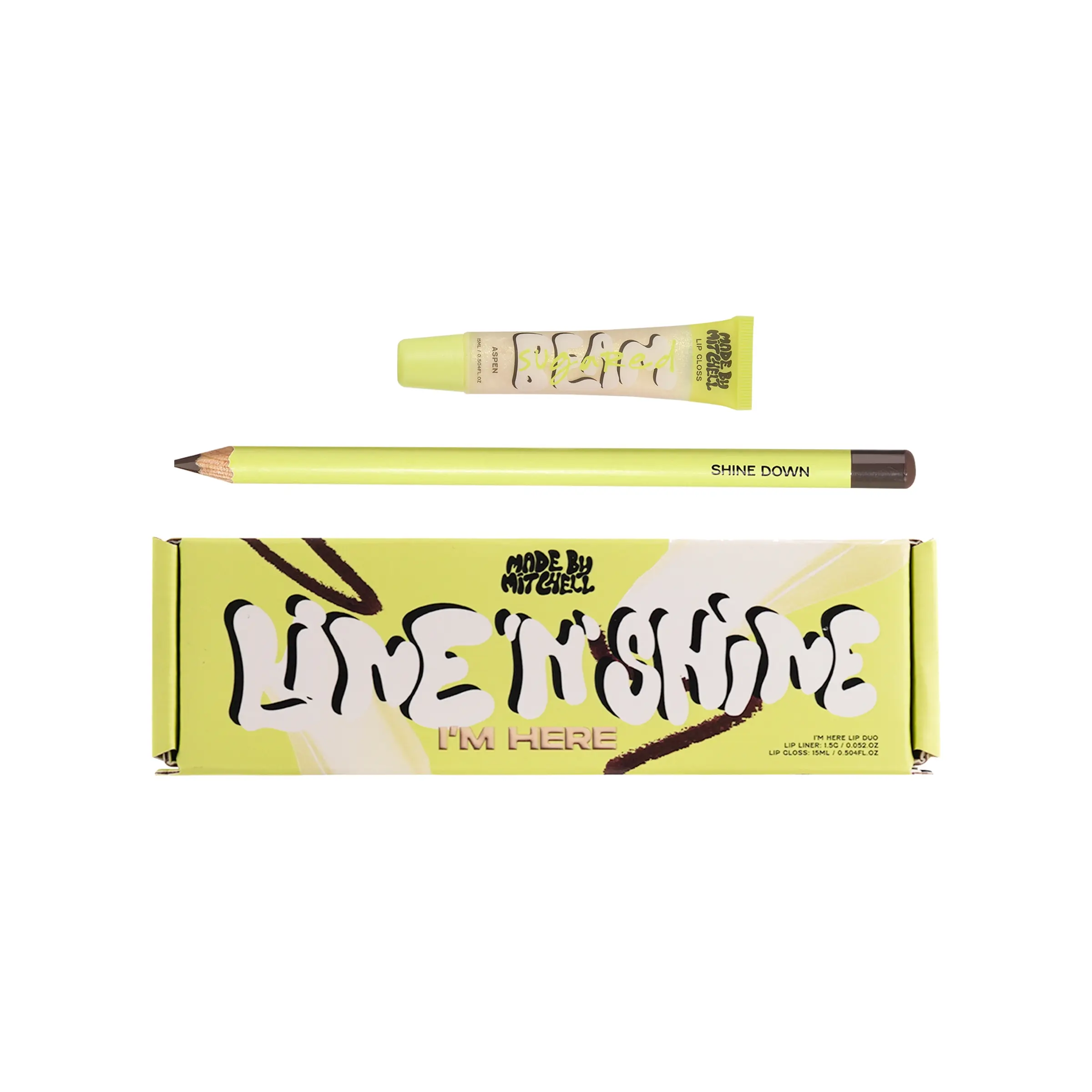 LINE N SHINE - LIP DUO COMBO Lip Kit Cosmetic Lip Products - MADE BY MITCHELL