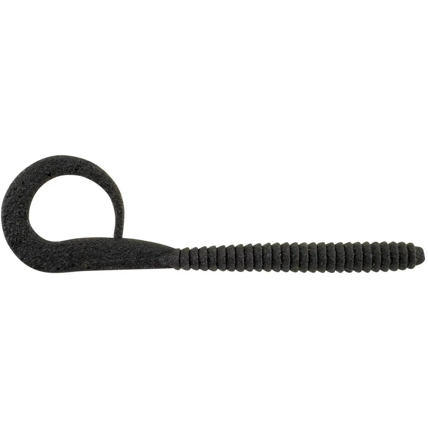Kingtail 8-Inch Artificial Fishing Lure, Scented Soft Plastic Worm with a Life-Like Long Tail, Ribbed Body for Deep Fishing, 6 Per Pack
