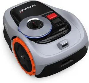 Segway Navimow i1 Series Smart Robotic Lawn Mower - RTK+Vision Positioning, AI-Assisted Mapping, Wire-Free GPS Virtual Boundary, Remote App Control, 58dB(A) Ultra-Quiet Operation, Multi-Area Mowing, Rechargeable Wireless Vacuum Accessory fathersdaygift