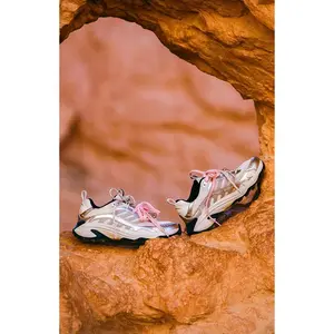 Merrell Women's x Lonely Ghost Beige Moab Speed 2K Sneakers - Multicolor