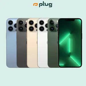 Refurbished iPhone 13 Pro Max (Unlocked) - Acceptable (Not New) Condition with 1-Year Warranty by Plug