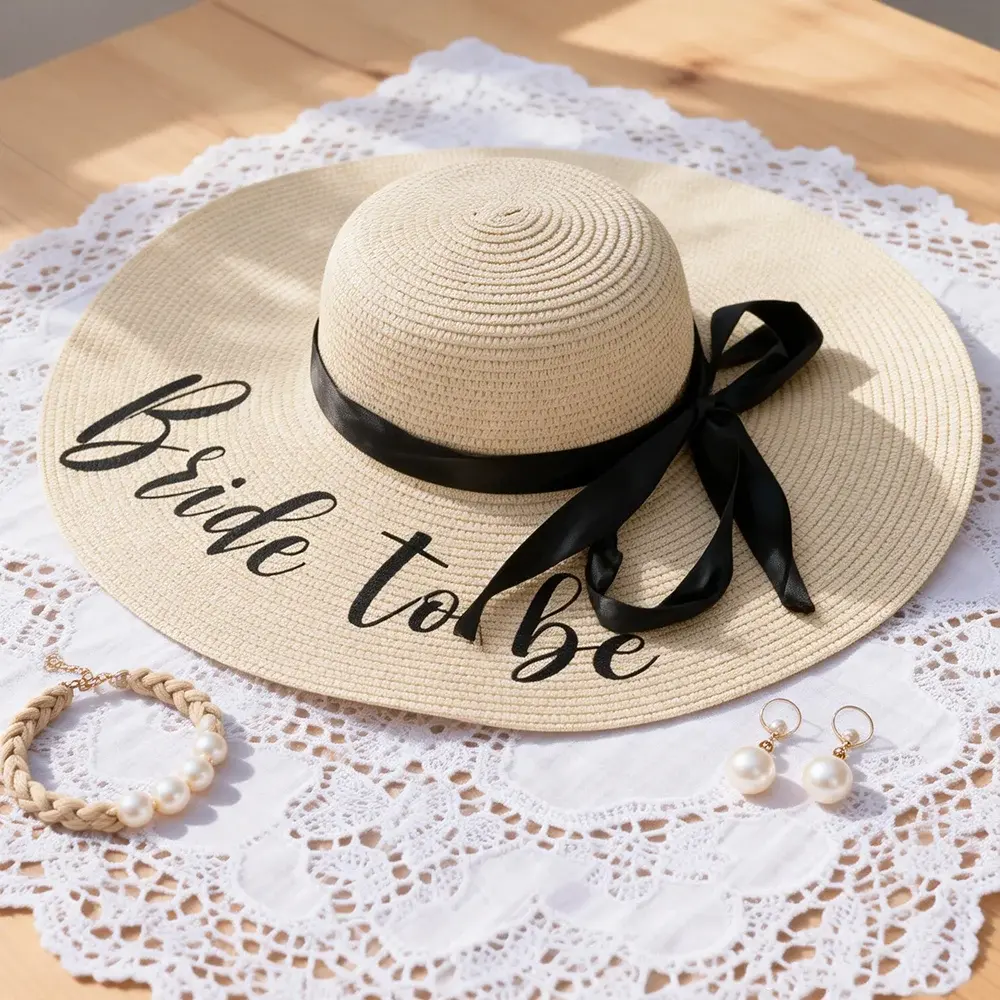 Bride To Be Future Mrs Floppy Sun Hat Bachelorette Hen Party Bridal Shower Beach Pool Wedding Honeymoon Gift Vacation Accessory Lightweight Sun Hat