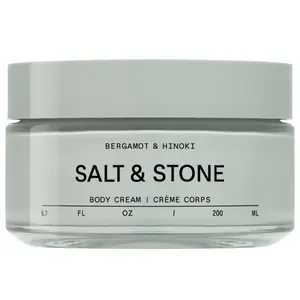 Salt & Stone Body Cream – Hydrating Moisturizer with with Seaweed Extracts, Spirulina & Squalane (6.7 fl oz)