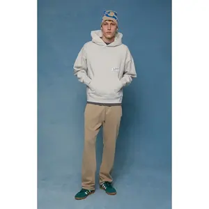 Pacsun Men's Tan Straight Leg Sweatpants