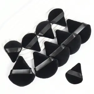 10 Piece Makeup Sponge Set, Soft Contour Blending Tools, Multifunctional Cosmetic Accessories, Large & Mini Triangular Sponges