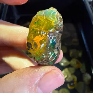 Golden Honeycomb Opal