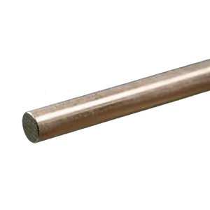 Round Stainless Steel Rod: 5/16" OD x 12" Long (1 Piece)