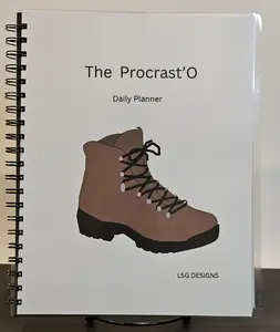 Brown Boot Procrast'O Planner