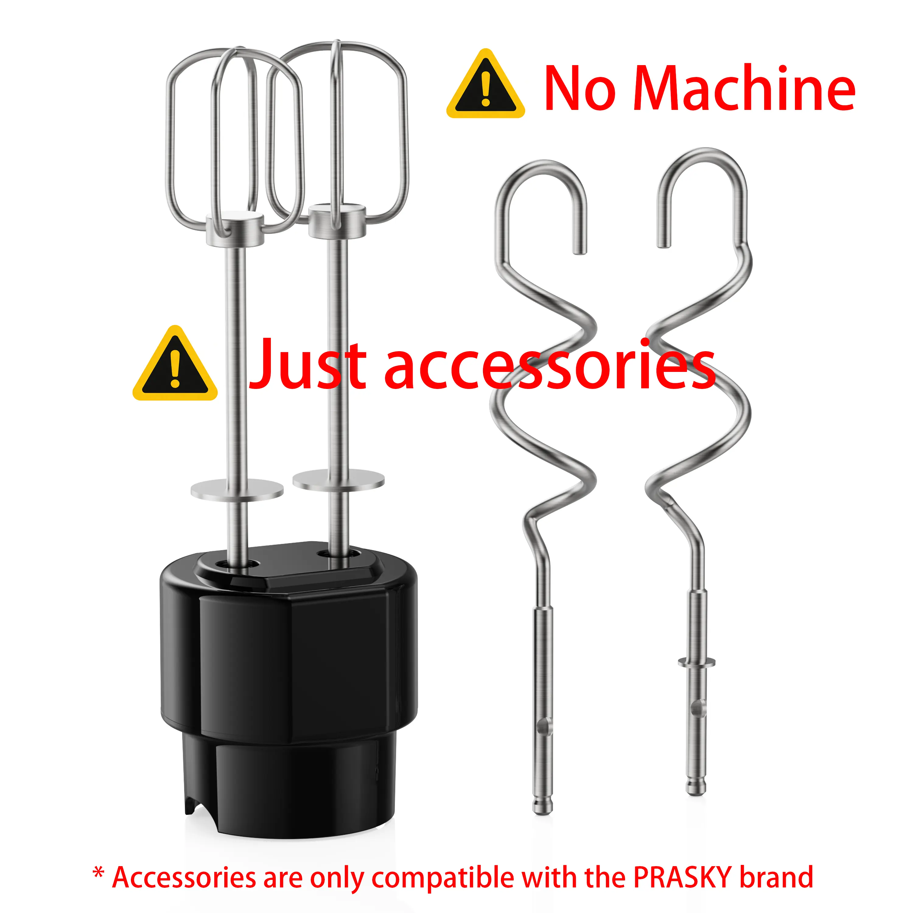 Egg Beaters & Dough Hooks Accessories