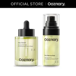 [Ooznary] 24/7 Dark Spot Care & Glass Skin Duo | Vita 3 Serum + Aurora Mist Set | Triple Vitamin Formula, Crystal Ceramide | Hyperpigmentation | Made in Korea